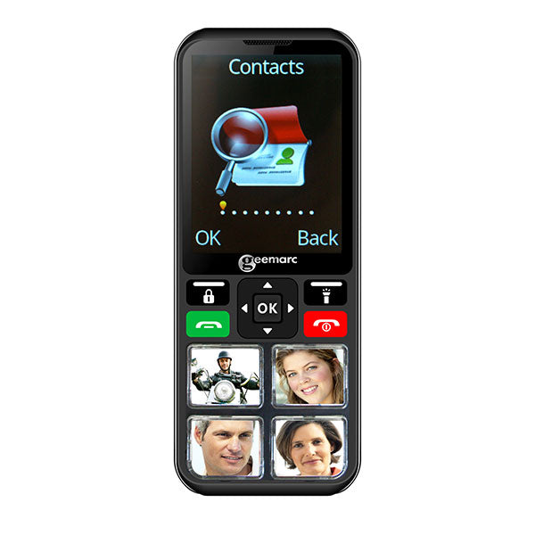 CL8000 – Seniorentelefon SOS-Knopf Hörgerätekompatibel