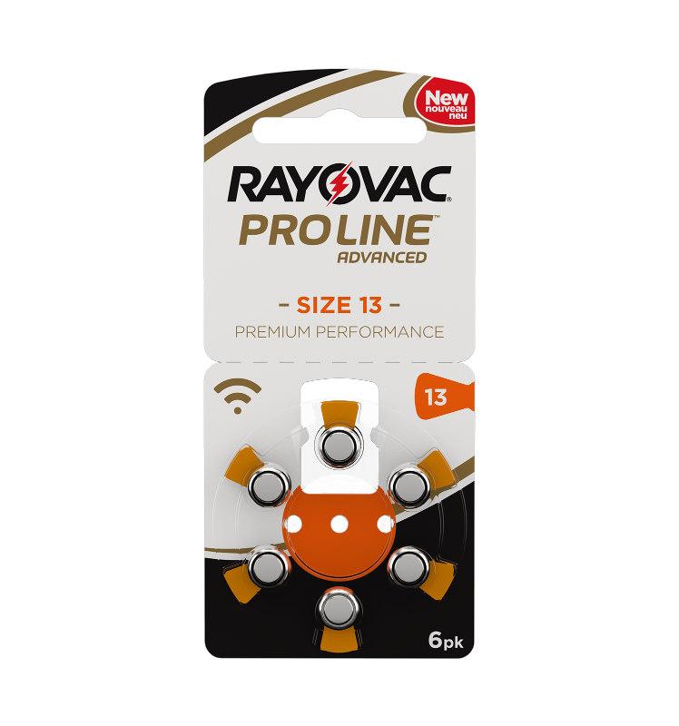 Hörgerätebatterien Rayovac ProLine 13 - 60 Stück
