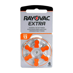 Hörgerätebatterien Rayovac Extra Advanced 13 - 60 Stück